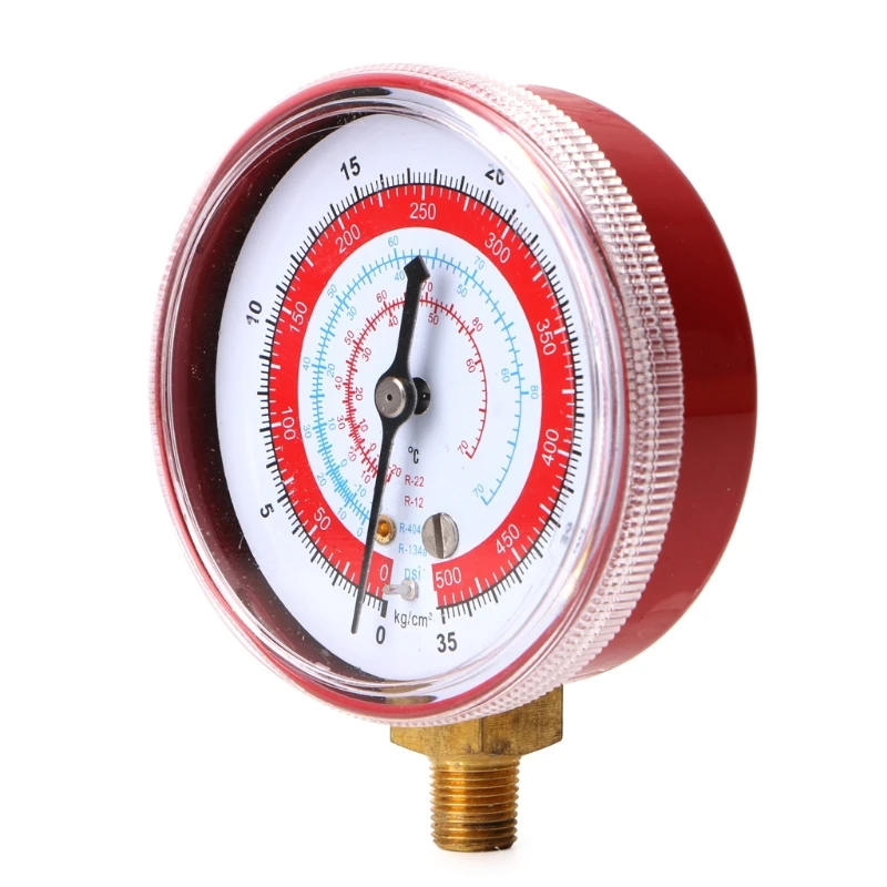 Air Conditioner High Low R404 R134A R22 Refrigeration Pressure Gauge CoolantTool