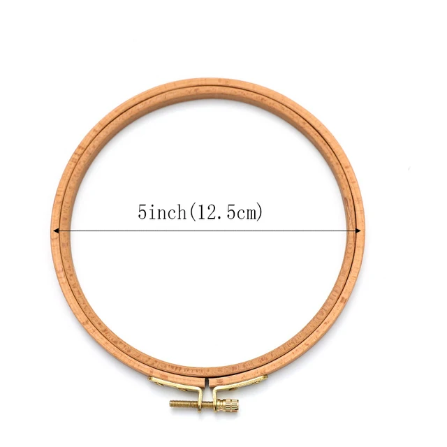 10 stks/partij Dia 3-12 inch Ronde Borduurhoepels Houten Beuken Kruissteek frame Hoops Craft Borduren Gereedschap