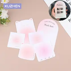 10PCS Press On Nails Card Nail Display Small Business Nail Cardboard Ins Manicure Photo Props Card