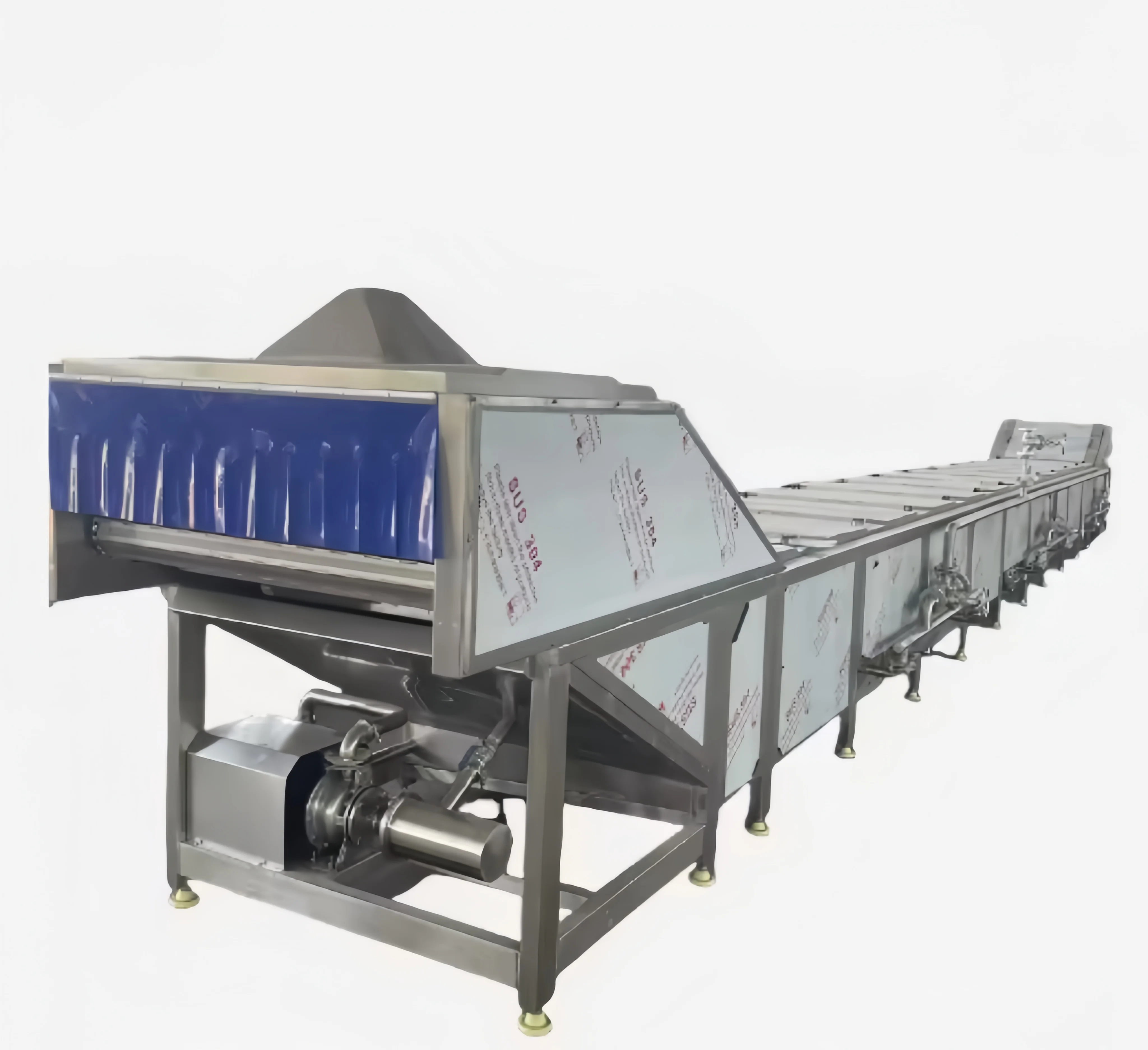 سعر المصنع آلة الكي التجارية لتنظيف وتمييع الفواكه والخضروات عالية الجودة