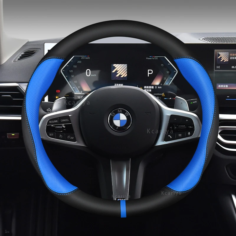 

Car Steering Wheel Cover For BMW M X1 X2 X3 X4 X5 X6 X7 E46 E39 E36 E90 E92 E82 E87 E60 E70 E72 F01 F02 F10 F12 F15 F20 F25 F30