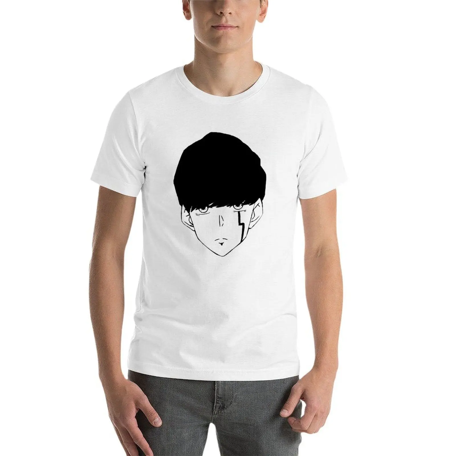 Mash - Mashle Minimalist Art T-Shirt High Quality Durable T-Shirt view 3