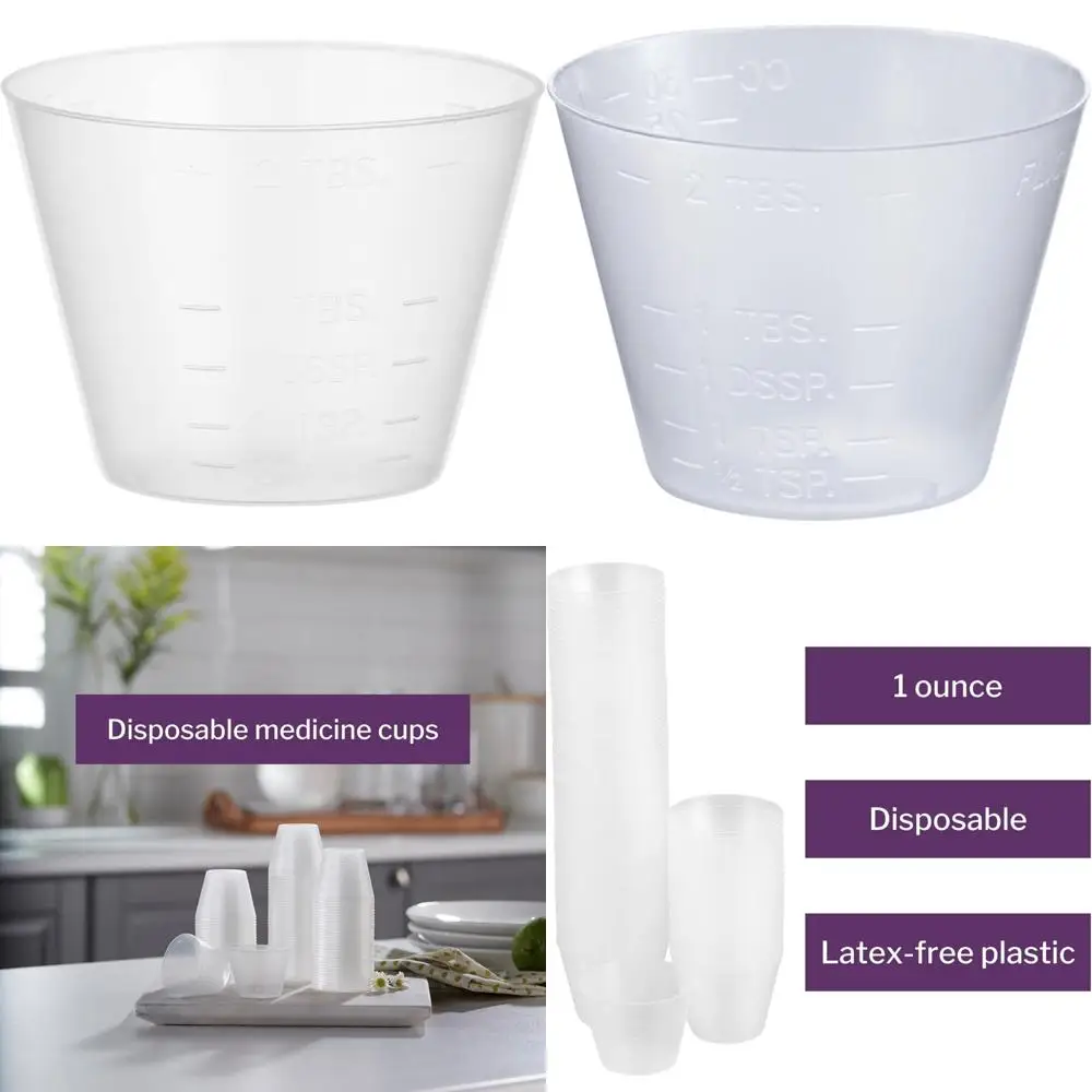 

Одноразовые пластиковые аптечки на 1 унцию — мерные стаканчики для смешивания 30 мл, маленькая эпоксидная смола, полупрозрачные, 5000 штук оптом