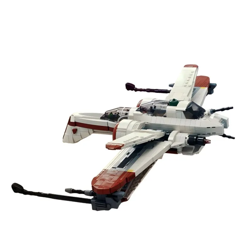 

MOC 1151PCS ARC-170 Starfighter Space War Republic Aircraft Military Building Blocks Bricks Adults Fun Man Toys Display Diorama