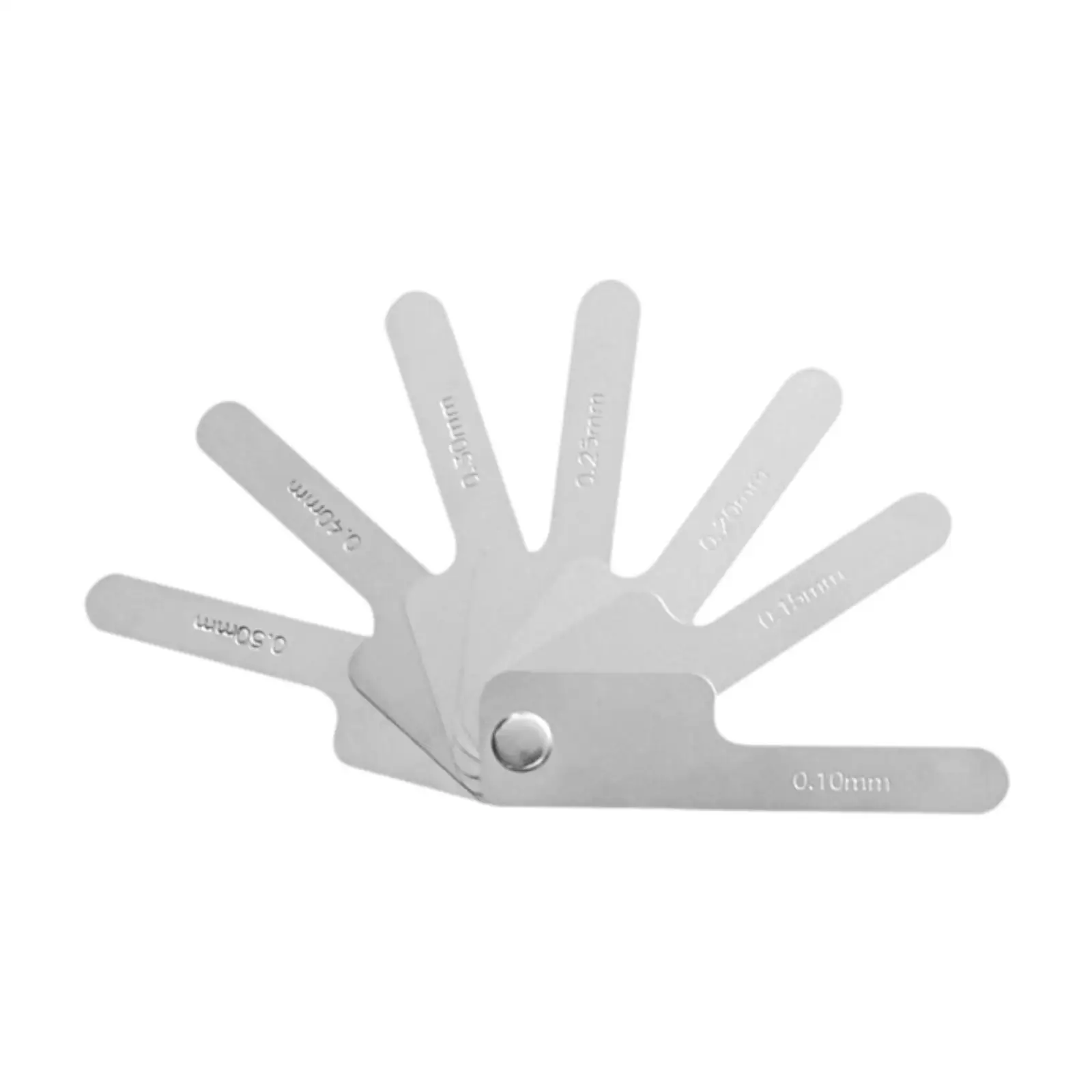 مسطرة قياس تخفيض الأسنان البينية مسطرة فجوة تقويم الأسنان من الفولاذ المقاوم للصدأ