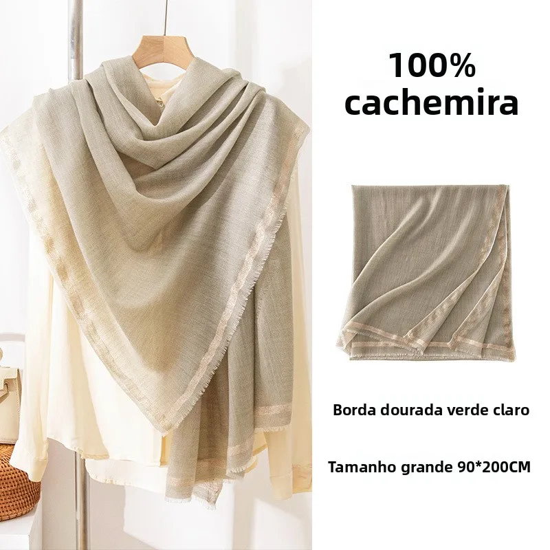 lightweight-wool-scarf-for-women-spring-autumn-gold-trim-fringe-color-shawl-premium-feel-customer-favorite