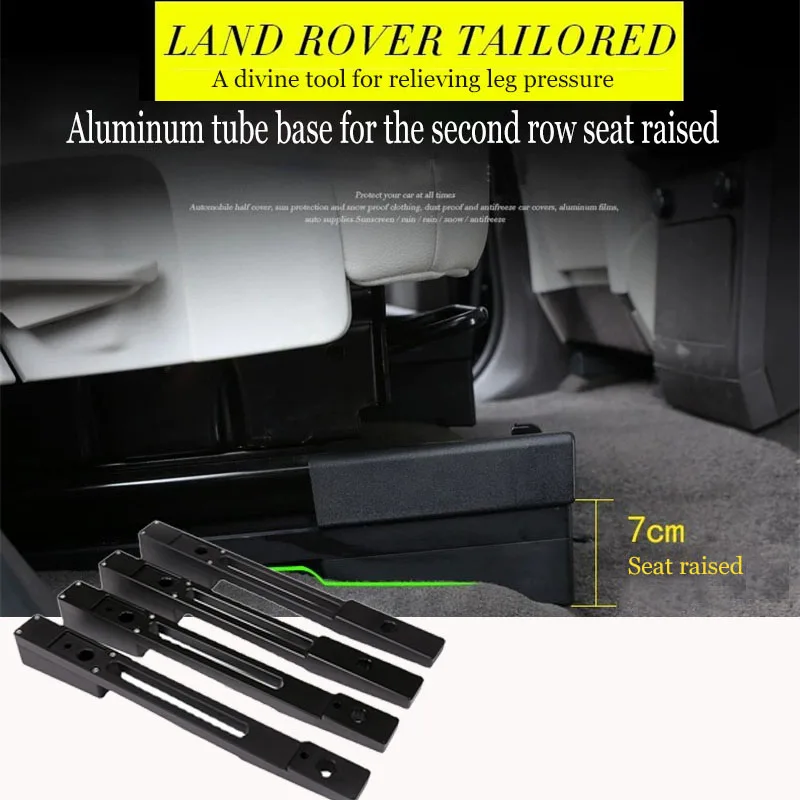 Interior Modification The Second Row Seat Increase Height 7cm Decoration Strips For Land Rover Discovery 5 Car Accessories