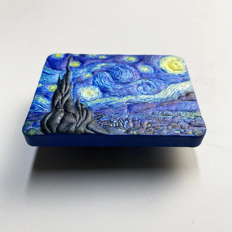 Netherlands Van Gogh 3D refrigerator magnets Travel souvenirs Refrigerator magnets decorative supplies Collection arts and craft