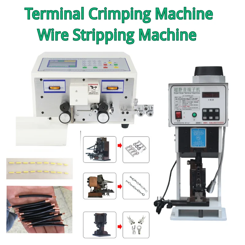 

LY Высокоскоростной ​ ​ Машина для обжима клемм 1,5 т, 2,0 т и интегрированная машина для зачистки и резки проводов 608C для компьютерных кабелей