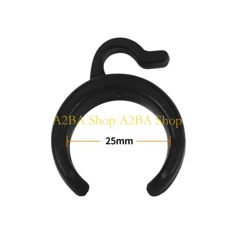 A2BA Pack of 10pcs Microphone Stand Cord Fasteners For Stable Connection And Digital Lines With Secure Hold