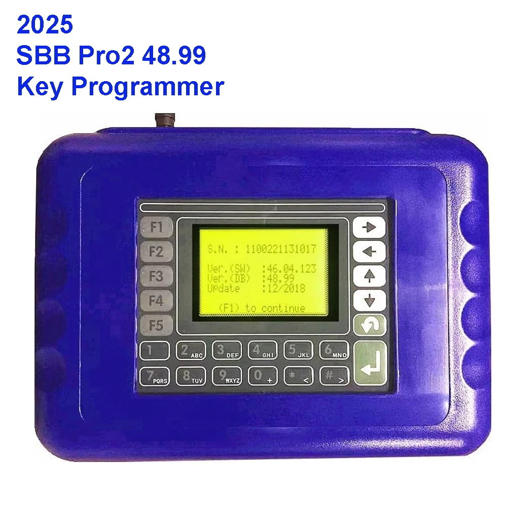 2025 Car Key Programmer SBB Pro Latest V48.99 SBB Pro2 Anto Key Programmer Support Cars to 2017 Replace SBB v48.88 V46.02 v33.03