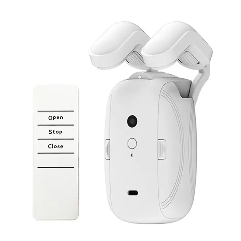 

A29F-Smart Curtains Robot Roman Rod Track Automatic Curtain Opener Remote Control Curtain Motor
