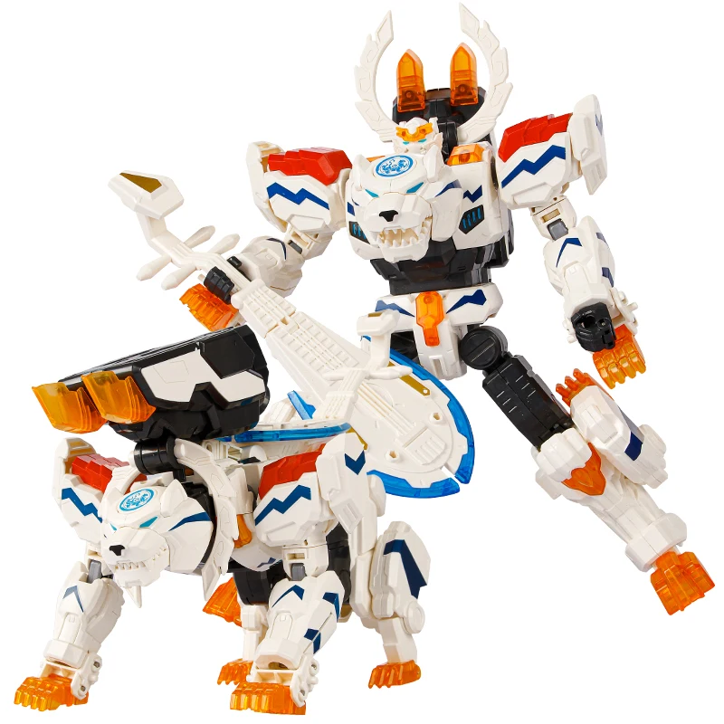 Transformação besta guerras animais míticos figura brinquedo