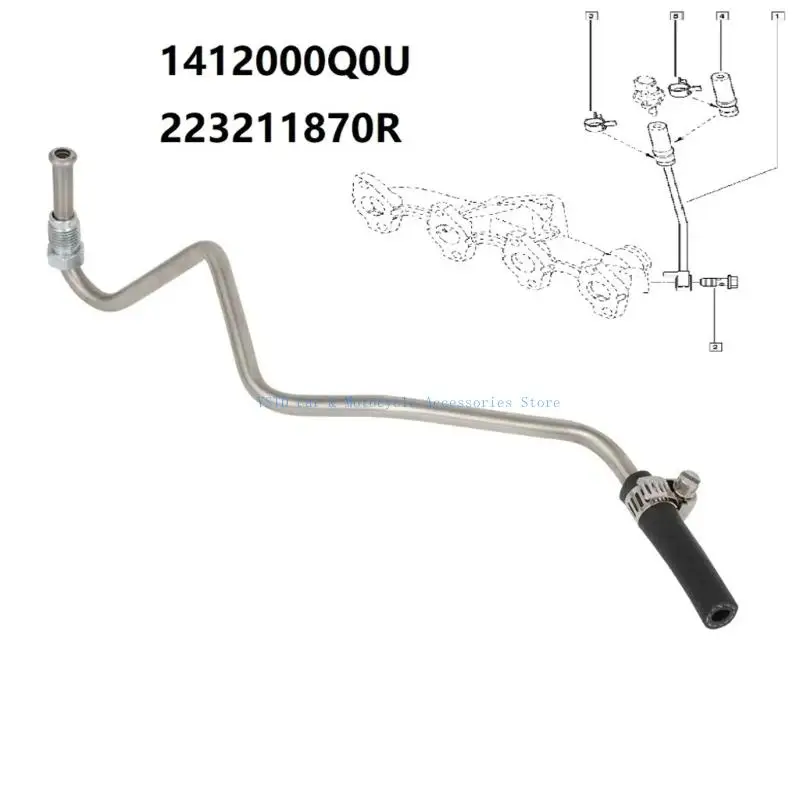 A instalação fácil peças automóvel do do tubo pressão exaustão L5BC 6071420004