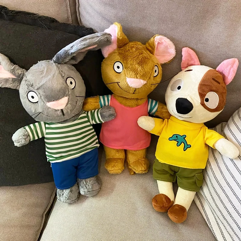 Peluche de Pip y Posy, Muñeco de Peluche de Jamila, Rana, Cerdito, Conejo, Ratón, Ardilla, Regalos de Animales de Peluche de Dibujos Animados