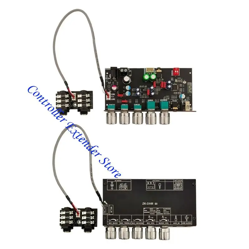 N84B ZK-DAM Wireless Digital Microphone Amplifier Board Isolated Low-Noise Karaoke Reverberation Plate Upgraded