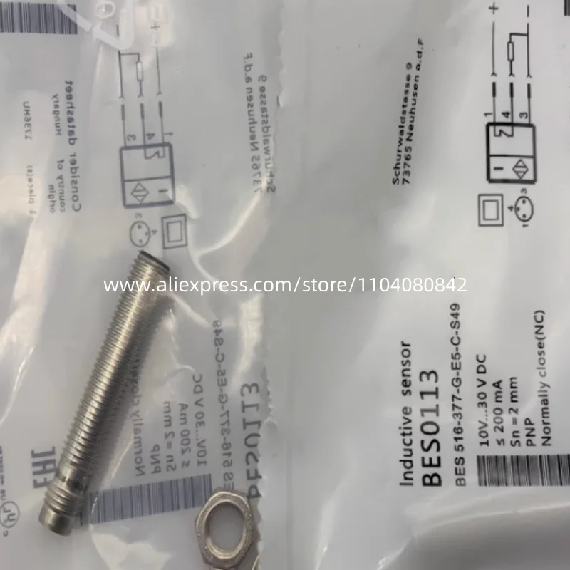 3PCS New Proximity switch BES 516-377-G-E5-C-S49 BES 516-377-S49-C