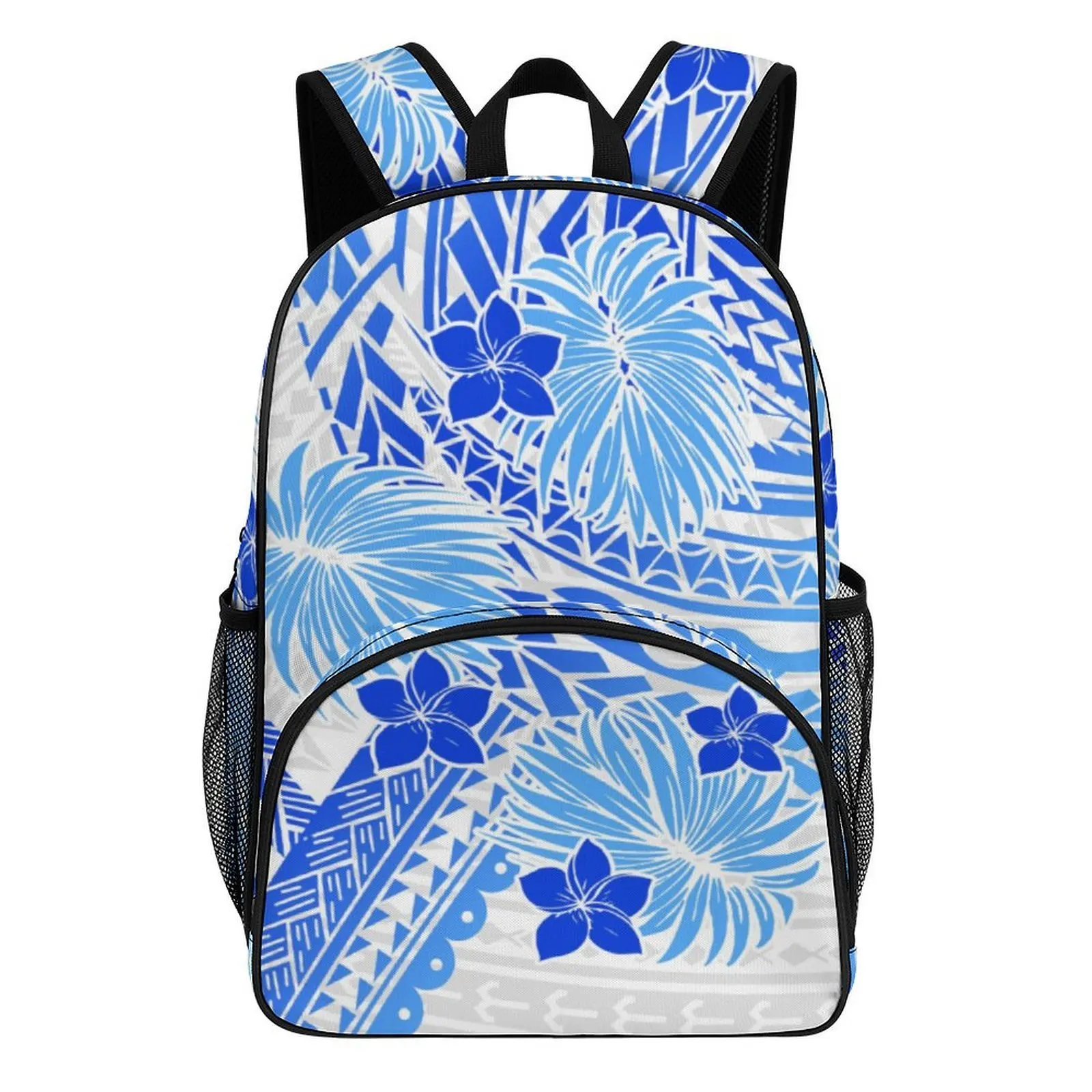 

Подростки, взрослые, оптовая продажа на заказ, двухслойные рюкзаки, сезон «Снова в школу», дизайн полинезийского племенного узора