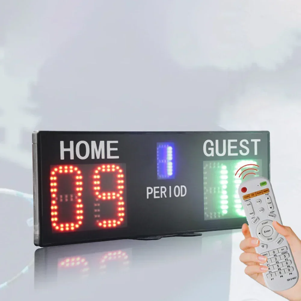 Electronic Scoreboard Portable Match Scoreboard For Tennis Basketball Billiards Basketball LED Scoreboard Visible Distance 21M