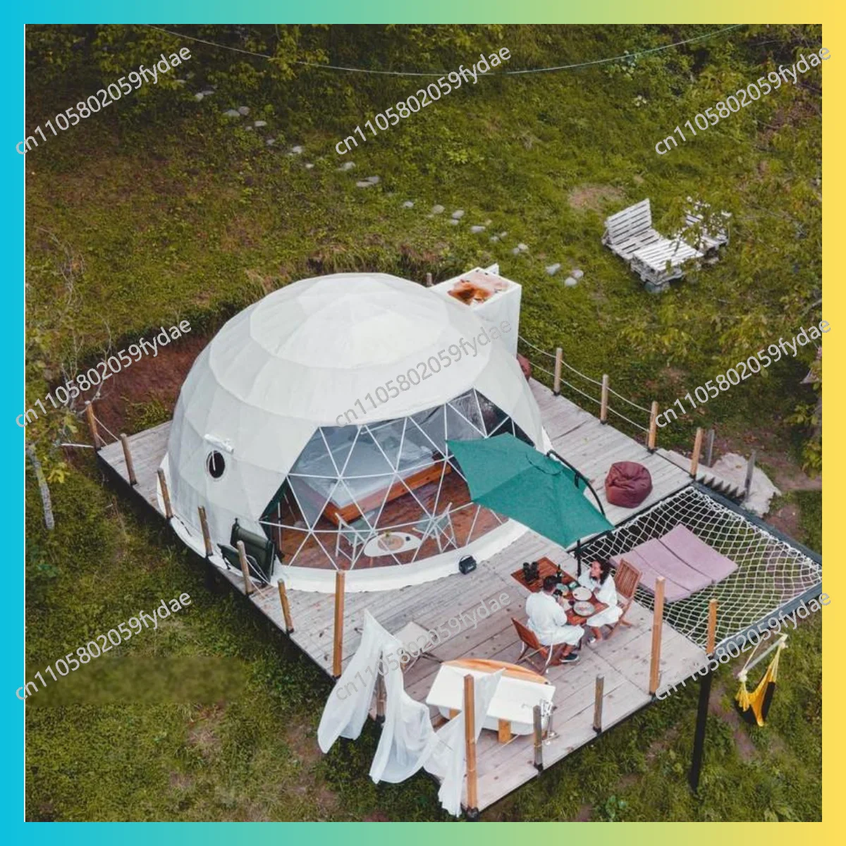 Luxury Camping Geodesic Dome House  Geodesic Dome Tent Camping Dome Tent Hotel Tent for Glamping Resort