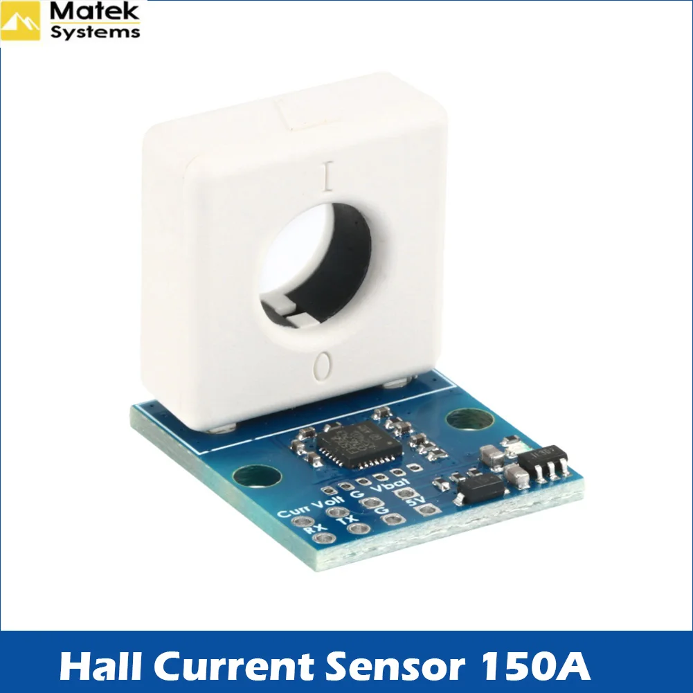 Capteur de courant à effet Hall MATEK 150A, module de détection de tension 0~69V pour contrôleur de vol H743 Slim V3, drone de course FPV