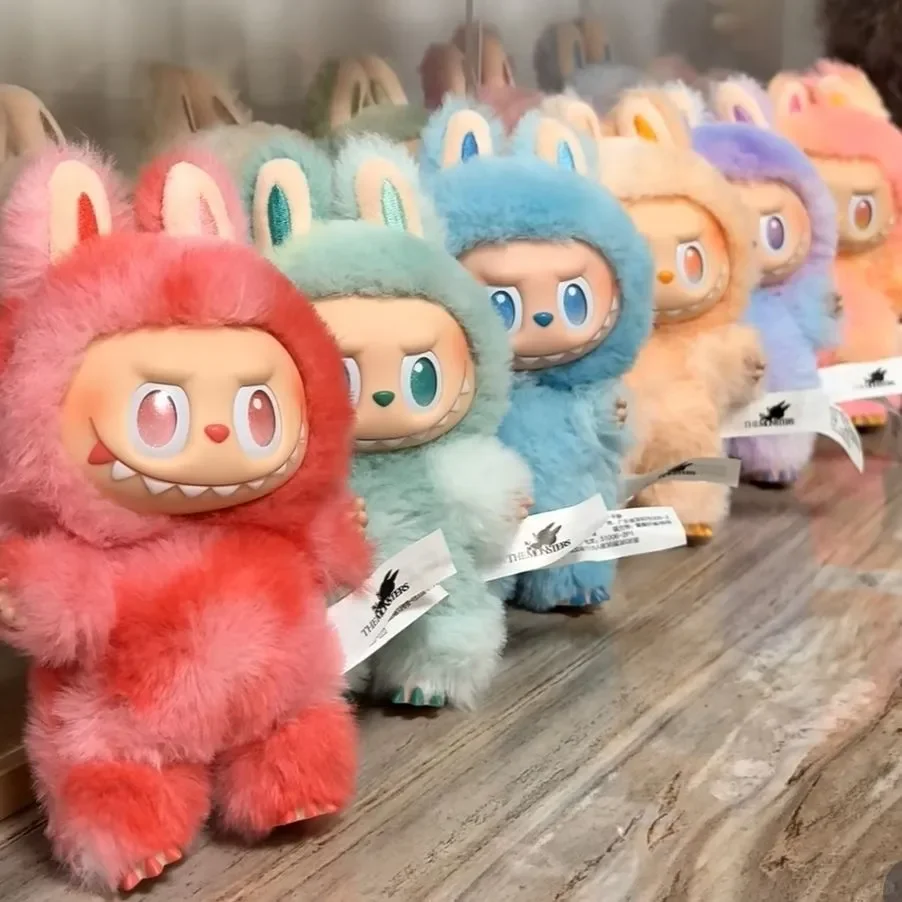 POP MART LABUBU Blind Box THE MONSTERS Big into Energy Caja Misteriosa Mini Marcas Figuras de Acción Anime Kawaii Juguetes Fidgets para Niñas