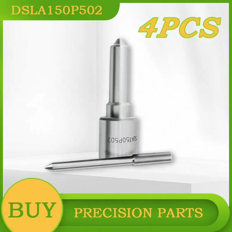 4Pcs DSLA150P502 Combo of Flat Head White Needle Fuel Injector Nozzles in Engine System Suitable For 0432193806 Injector YF1228