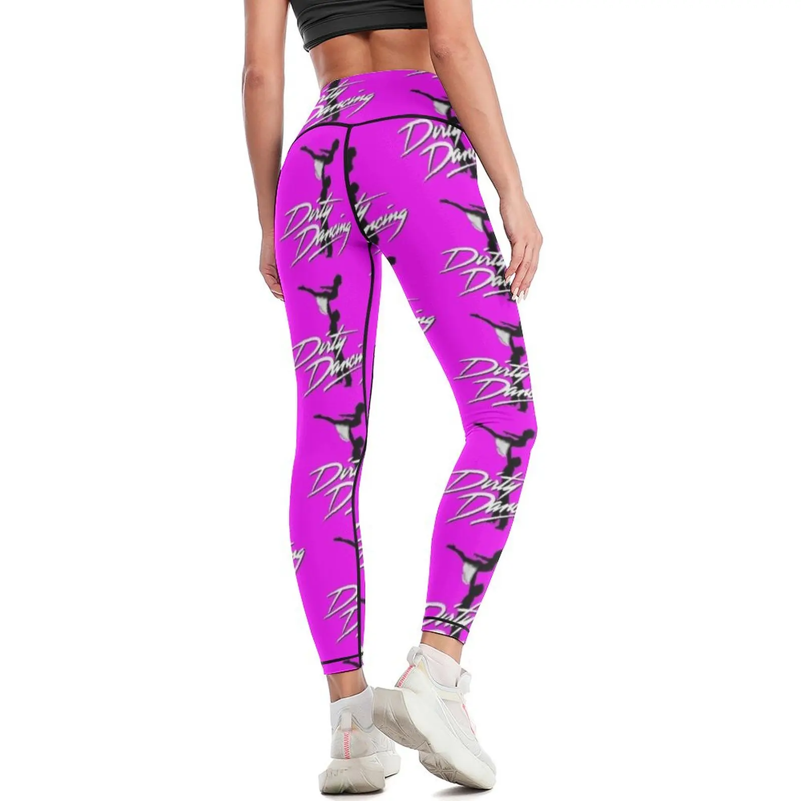 ?Dirty Dancing? Leggings Sports female gym top trousers Womens Leggings