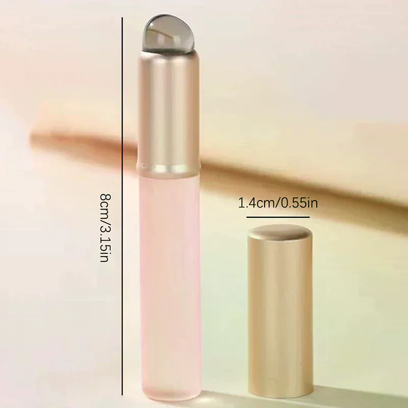 미니 실리콘 립 브러쉬 컨실러 브러쉬 커버 포함 립 마스크 어플리케이터 립 글로스 브러쉬 립스틱 브러쉬 메이크업 뷰티 도구