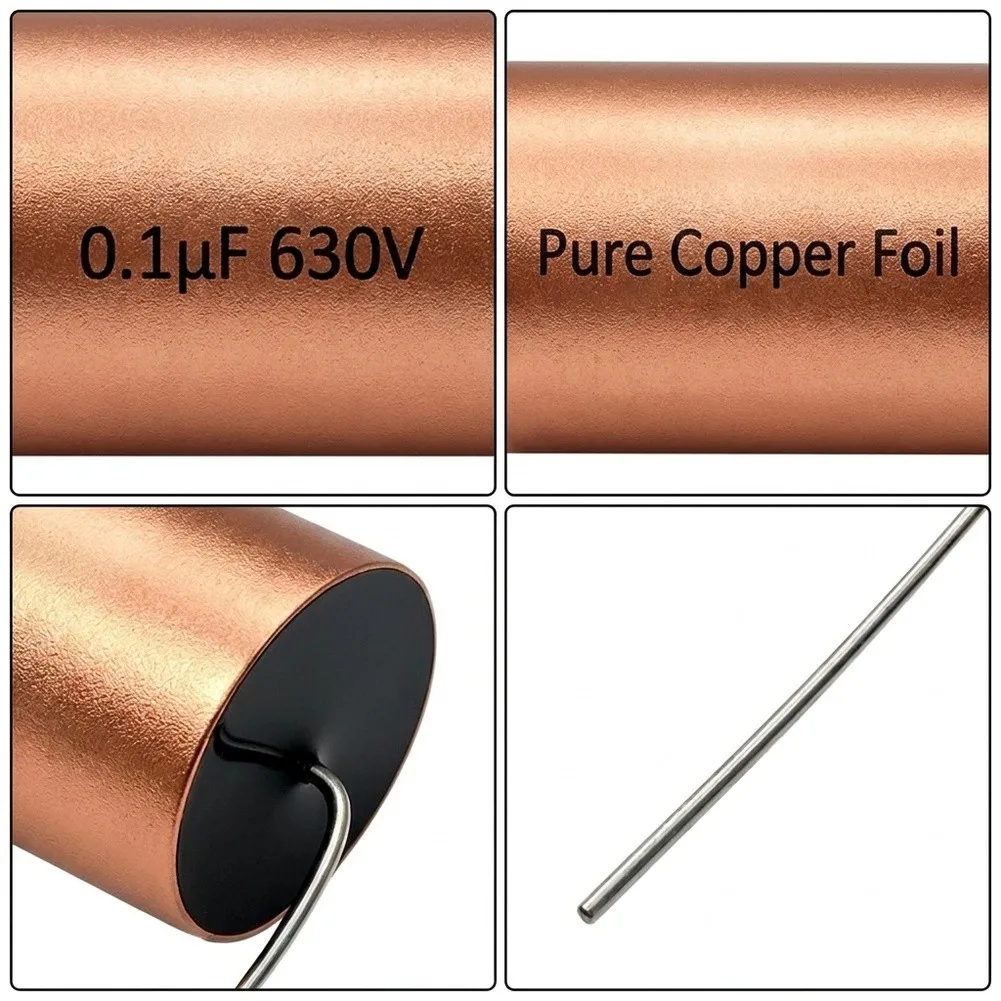For High Fidelity Audio Oil Immersed Capacitor High Voltage Cap Capacitors For High Voltage Applications 630v Rated Voltage