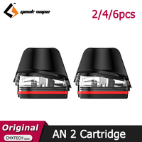 2/4/6pcs Original GeekVape N Pod Cartridge 2ml 0.6ohm 1.2ohm  for GeekVape AN2 Aegis Nano 2 Kit/Aegis Nano N30 Kit