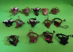 1 PC PVC model horse sadle 1pc home decor scene decor ornament
