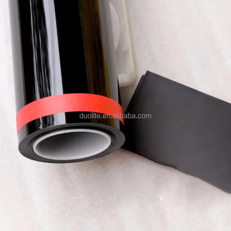 

2025 Black Self-Healing PPF TPU Car Paint Protection Film Anti-Scratch Satin Automotive Satin with High Gloss Effect