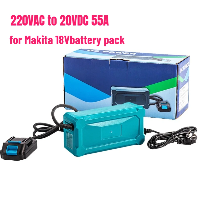 محول طاقة 220VAC إلى 20VDC 55A متوافق مع واجهة الأدوات الكهربائية ماكيتا 18 فولت للأدوات الكهربائية #1