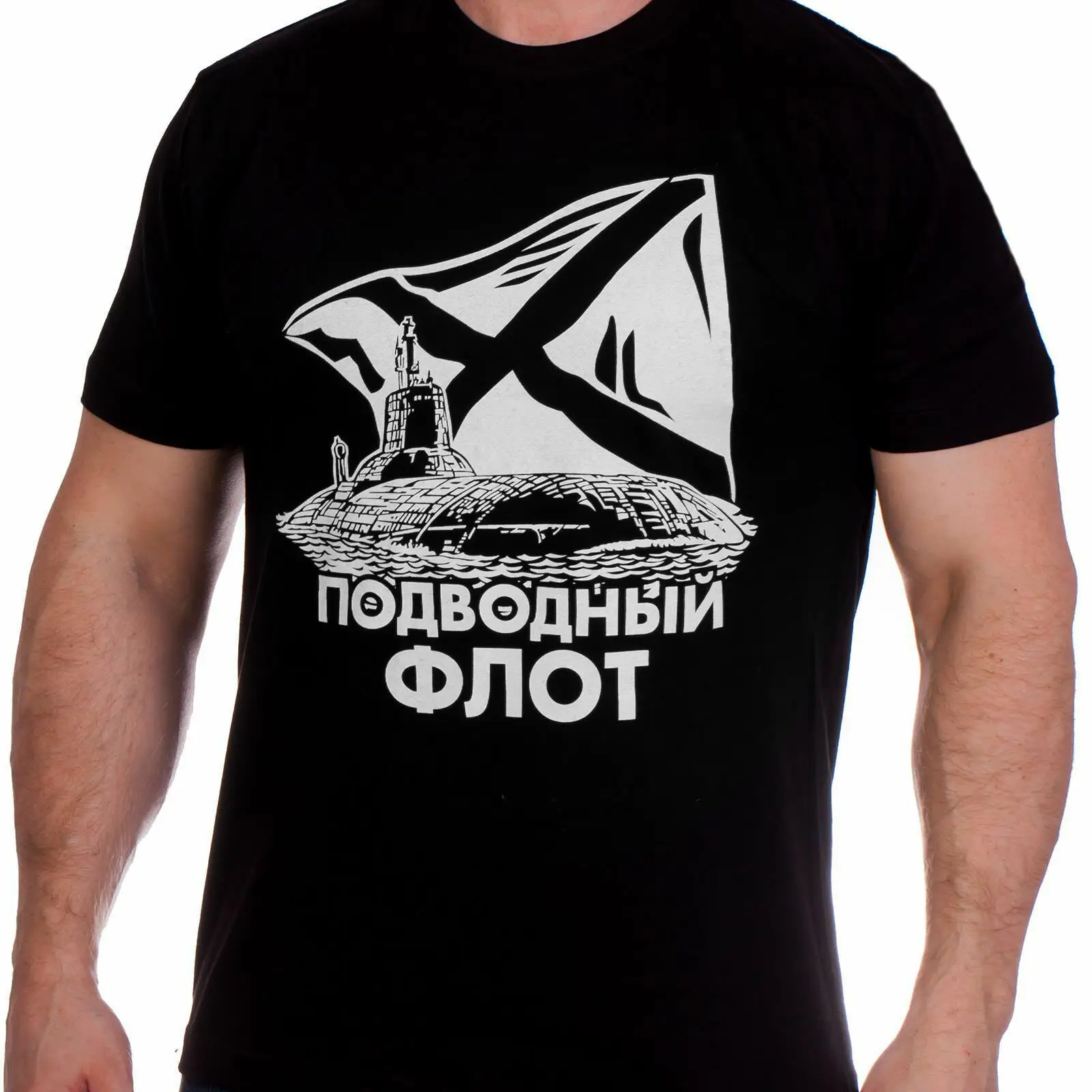 Russian Naval Submarine Fleet T-Shirt 100% Cotton O-Neck Summer Short Sleeve Casual Mens T-shirt Size S-3XL