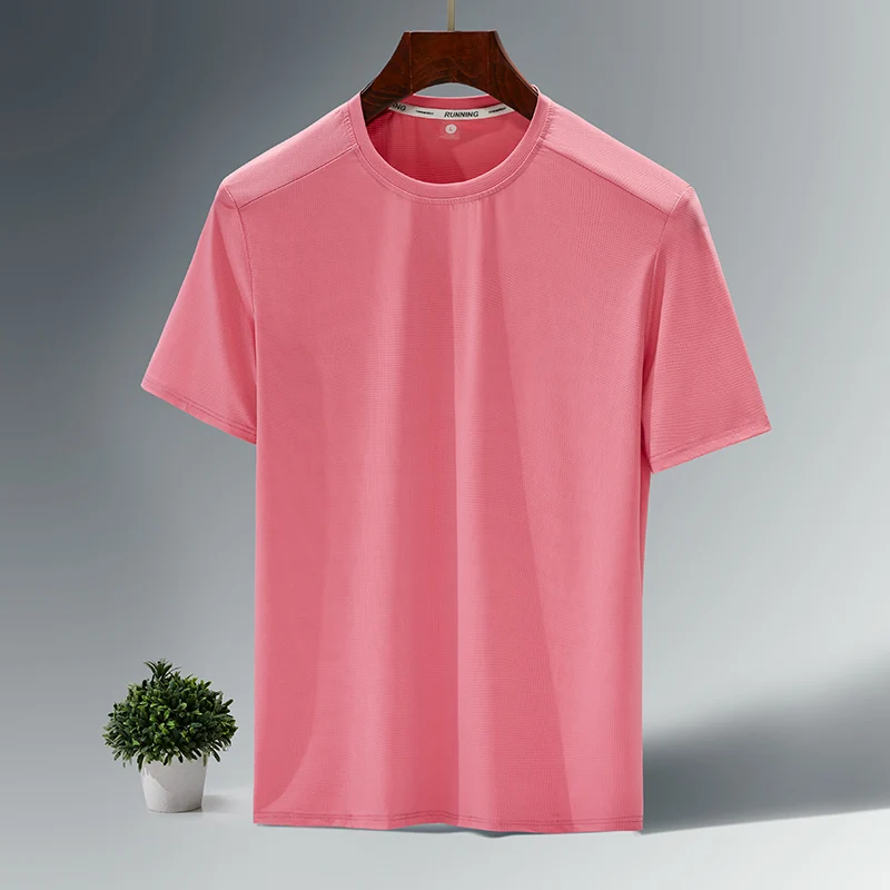 

Quick-Dry GYM Sports Streetwear Fashion Oversized 8XL T Shirt Japan T-Shirt Black Grey 2024 Summer Short Sleeves Top Tees Tshirt