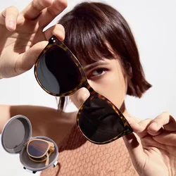 Folding Portable Sunglasses for Men and Women UV Protection Outdoor Driving Trend