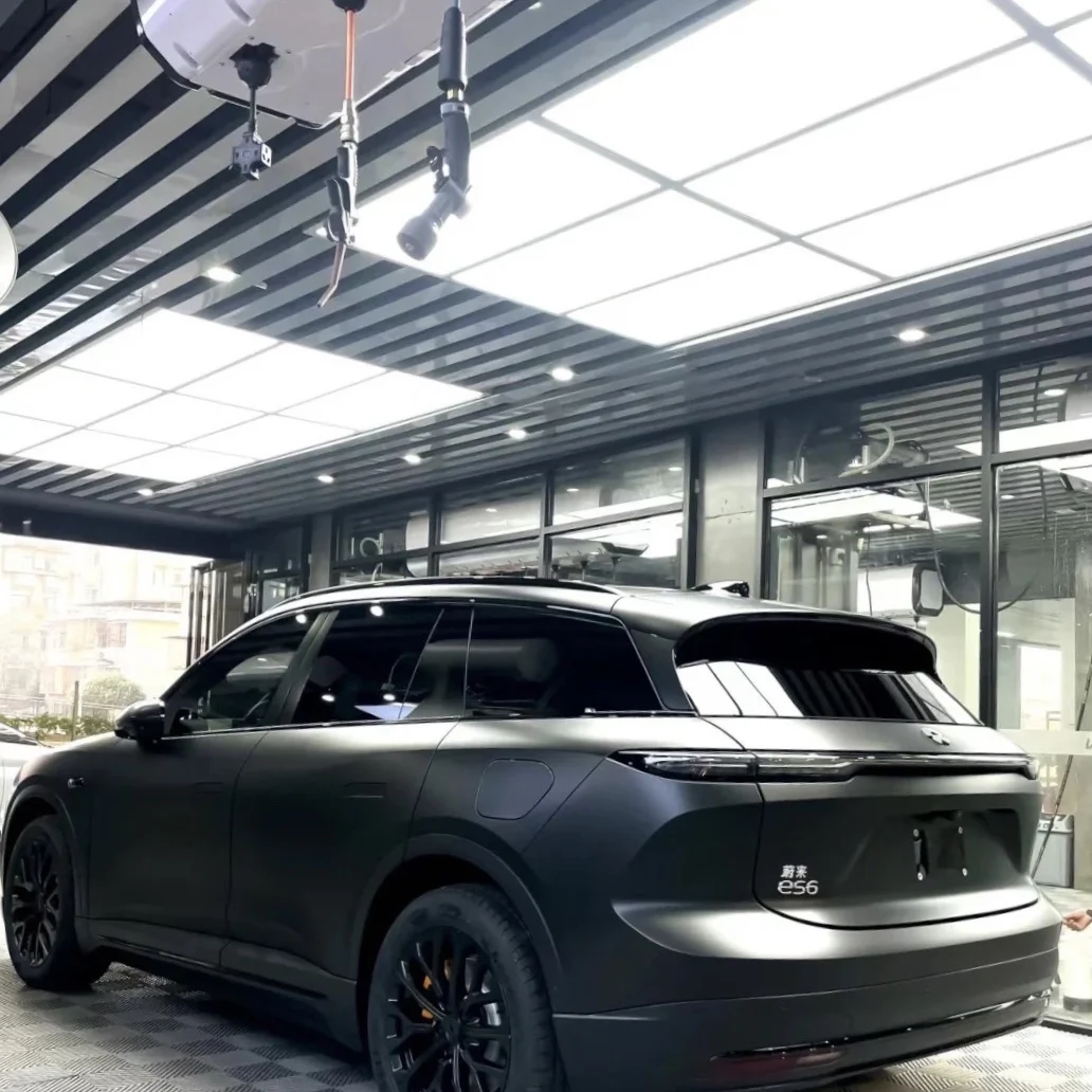 Film Stiker Pembungkus PPF Satin Matte Hitam Berkualitas Tinggi, Self-Healing, Ubah Warna Bodi, TPU Pelindung Cat Mobil, Warna PPF