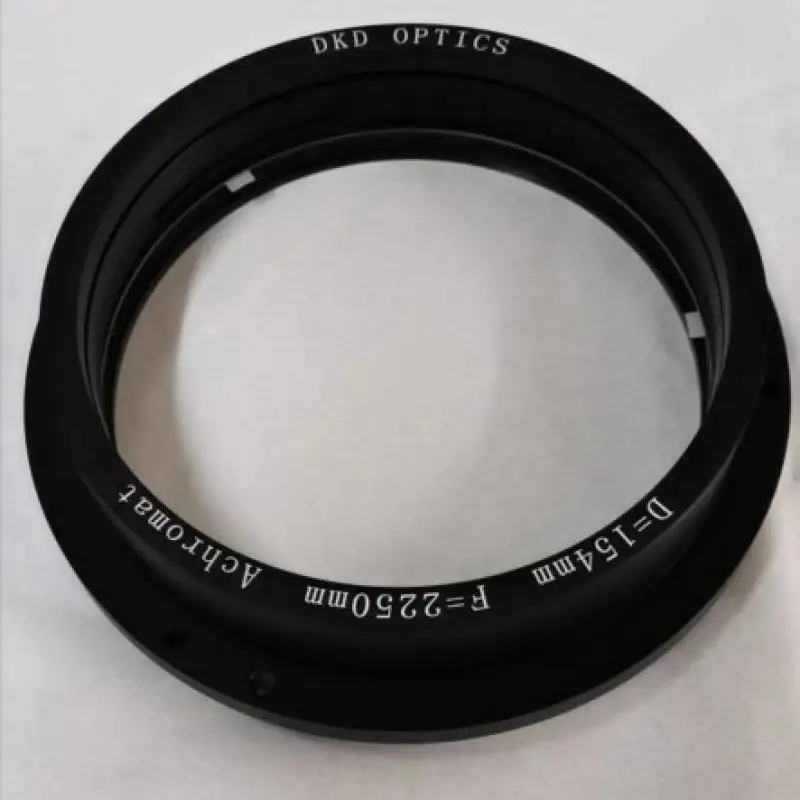 High precision astronomical telescope lens D154mmF750F1200F1500F1800F2250 export precision mirror holder