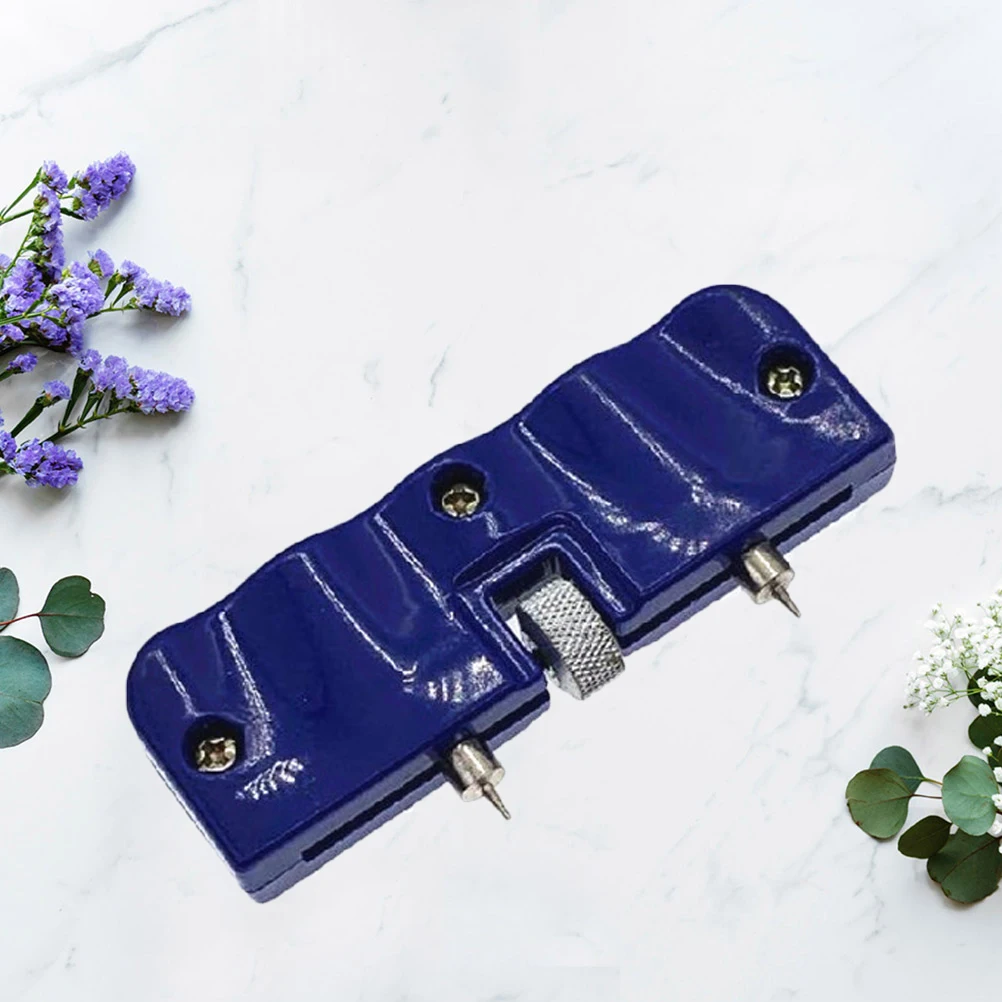 

Professional Watch Back Case Opener Repair Tool Compact Size Easy to Use Blue Color Suitable for Home Store Watchmakers