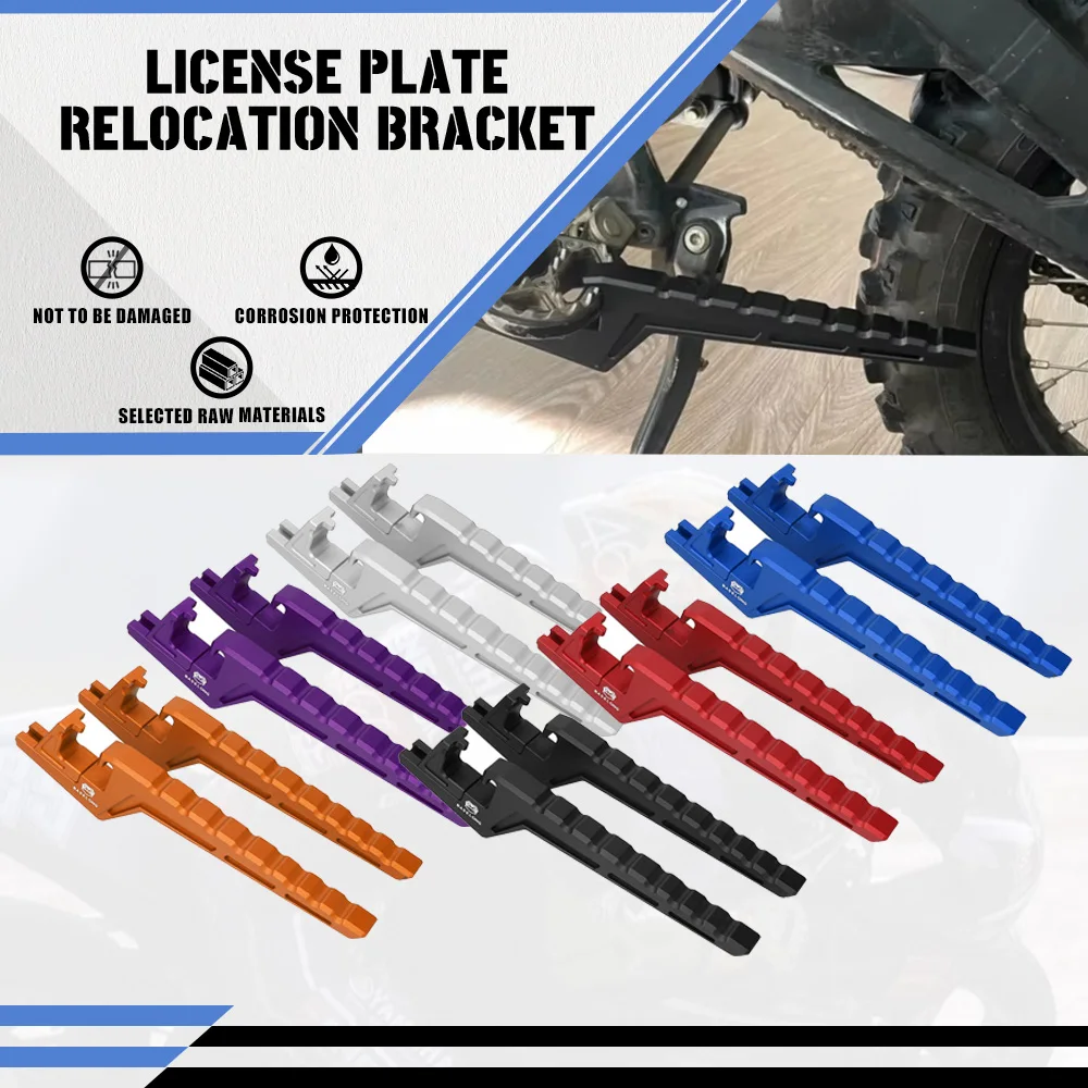 

For E RIDE PRO S / SS Passenger Foot Peg Extensions Extended Footpegs Motocross Bike Off-Road Accessories For E-RIDE PRO S/ SS