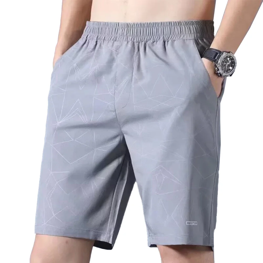 New Stylish Mens Sports Shorts Short Pants Beach Bodybuilding Casual Elastic Waist Gym Hiking Quick-Drying Regular