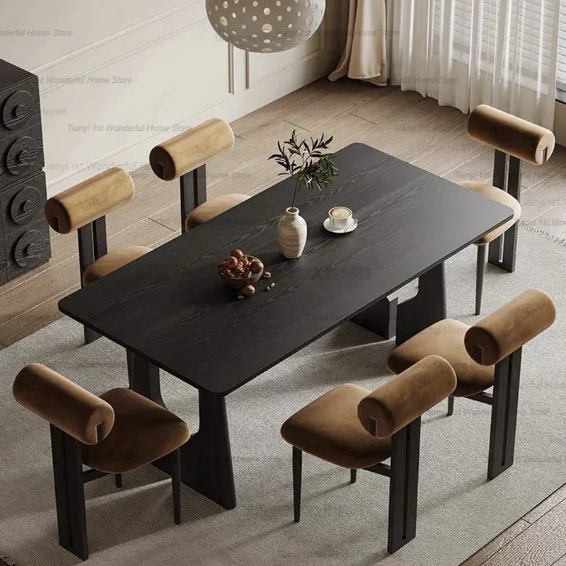 Nordic Luxury Dining Table Modern Dinette Coffee Living Room Dining Tables Kitchen Minimalist Design Home Furniture Muebles LLDT