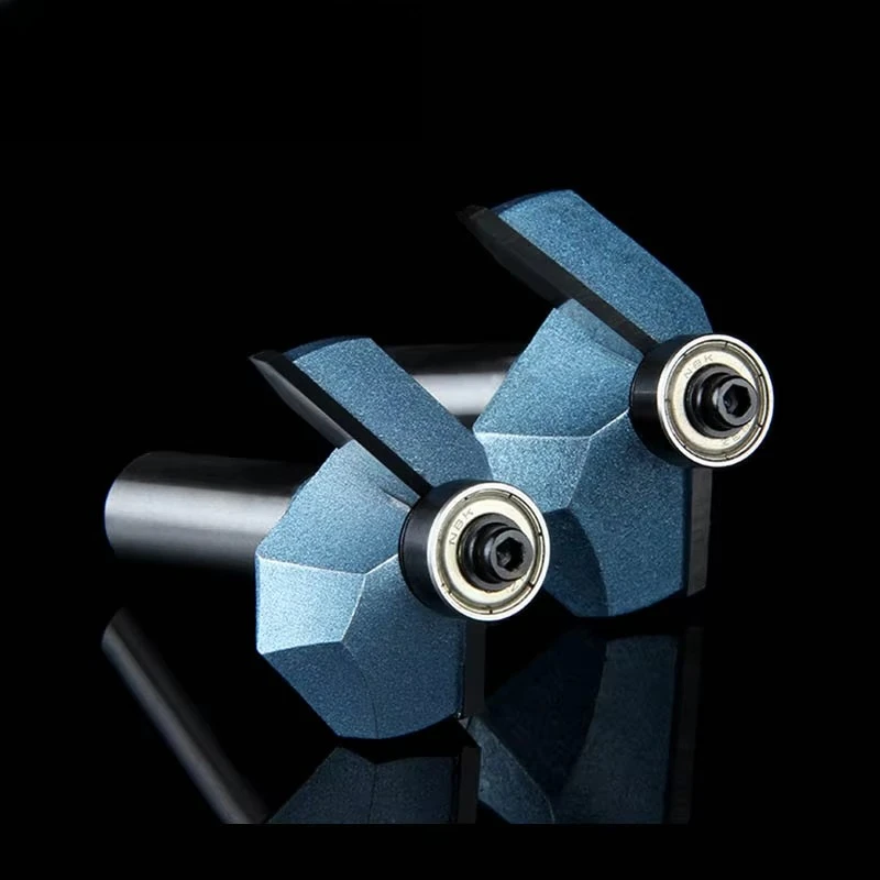 Industrial Grade 45 Degree Chamfer Trimming Milling Cutter Tungsten Carbide Woodworking Router Bits CNC Tool for Wood