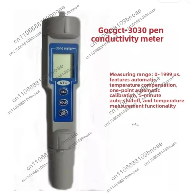 Accessories CT3030 Digital Pen Type Meter Portable Fully Automatic Detection of Liquid Conductivity Kedida