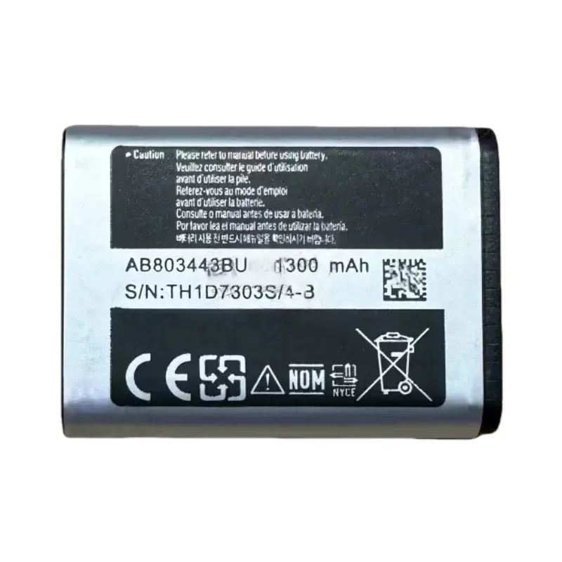 

Replacement battery is suitable for AB803443BU solid Xcover C3350 mobile phone GT-C3350 new