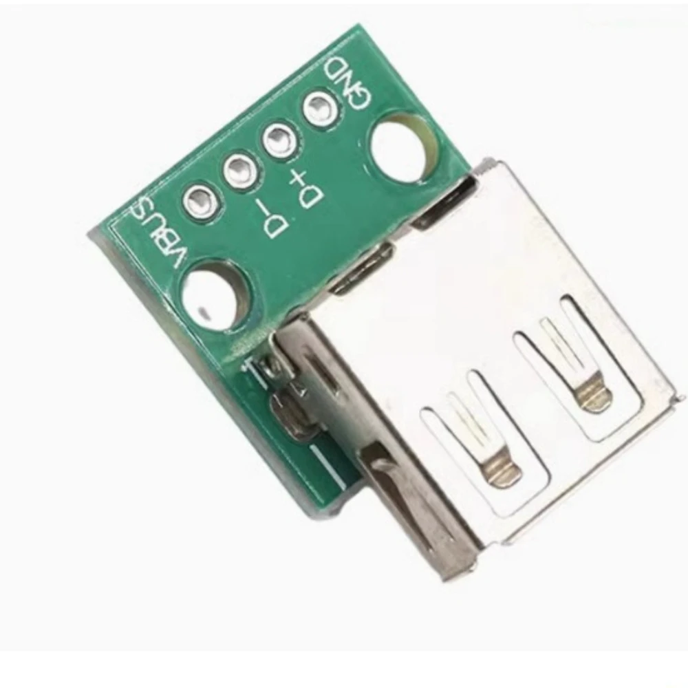 

20pcs USB 2.0 Female Connector to DIP 4 Pin Adapter Board Pre Soldered for Phone Power Data Cable DIY