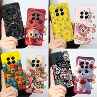 For OPPO Realme 12Plus 5G Case Luxury Dragon Cute Cartoon Cat Labubu Soft Silicone Back Cover For Realme 12 Plus 5G Case Coque