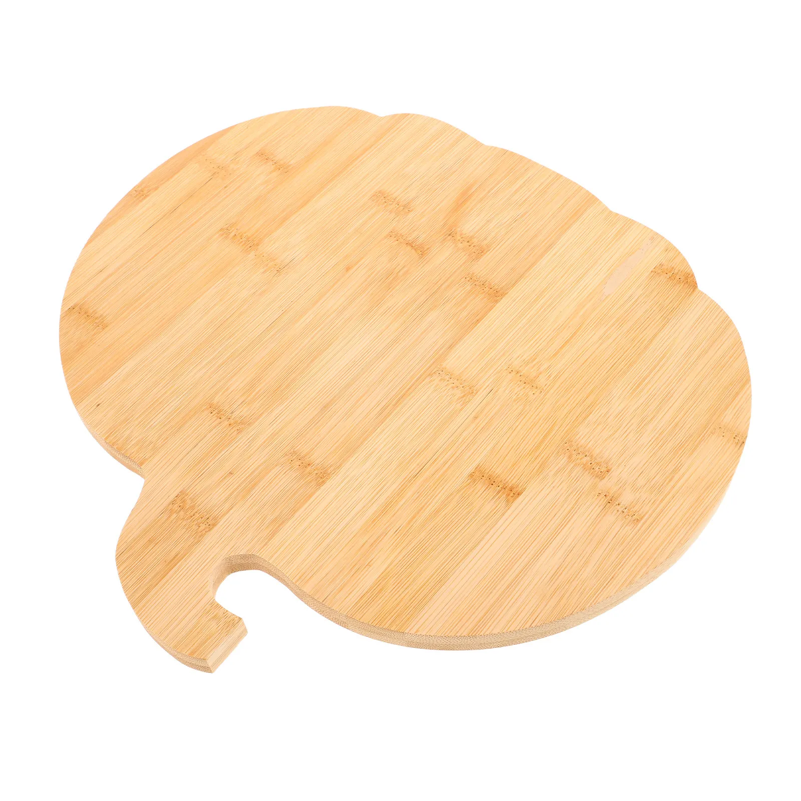 Cutting Board Halloween Kitchen Decor Tray Trays for Food Serving Beige Wooden Snack Plate