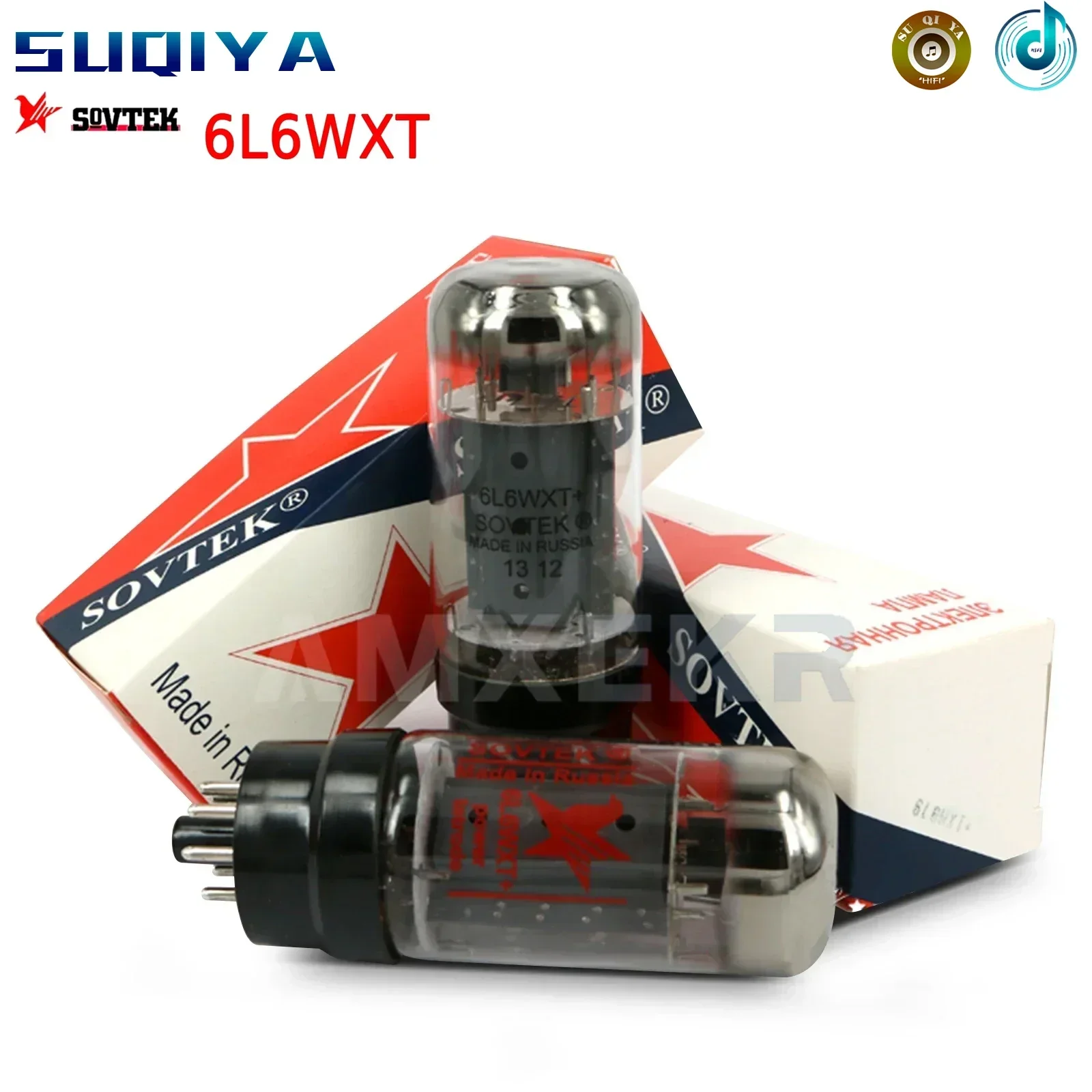 

SUQIYA-SOVTEK 6L6WXT Vacuum Tube Precision matching Valve 6L6 EL34 KT66 6P3P Electronic Tubes For Amplifier